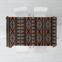 Malo e lelei Tonga Tablecloth Tongan Ngatu Vintage Brown - Polynesian Pride