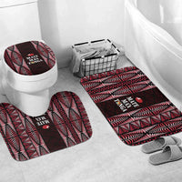 Tonga Rugby Bathroom Set 2025 Mate Maa Tonga Ngatu Motif - undefined