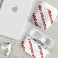 White Sunday Tonga Fakame AirPods Case Tongan Ngatu Heilala Lei - Polynesian Pride