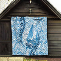 New Zealand Sailing Quilt Aotearoa Yacht Racing - Born To Sail LT14 - Polynesian Pride