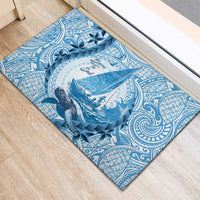 New Zealand Sailing Rubber Doormat Aotearoa Yacht Racing - Born To Sail LT14 - Polynesian Pride