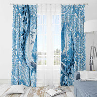 New Zealand Sailing Window Curtain Aotearoa Yacht Racing - Born To Sail LT14 - Polynesian Pride