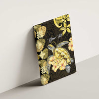 Personalised Aloha Hawaii Oahu Island Canvas Wall Art Gathering Place Sea Turtle Ilima Flowers