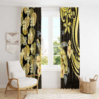 Personalised Aloha Hawaii Oahu Island Window Curtain Gathering Place Sea Turtle Ilima Flowers
