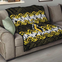 Personalised Cook Islands Aitutaki Quilt Tiare Maori Polynesian Waves Tattoo