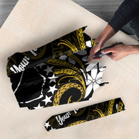 Personalised Cook Islands Manihiki Umbrella Tiare Maori Polynesian Waves Tattoo