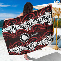 Personalised Cook Islands Atiu Enuamanu Sarong Tiare Maori Polynesian Waves Tattoo
