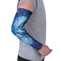 New Zealand Humpback Whale Matariki Arm Sleeves Maori New Year Taniko Niho Taniwha LT14 - Polynesian Pride