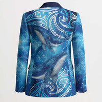New Zealand Humpback Whale Matariki Blazer Maori New Year Taniko Niho Taniwha