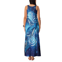 New Zealand Humpback Whale Matariki Family Matching Tank Maxi Dress and Hawaiian Shirt Maori New Year Taniko Niho Taniwha LT14 - Polynesian Pride