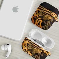 Humpback Whale Matariki New Zealand AirPods Case NZ Maori Paikea Poutama Luxury Gold LT14 - Polynesian Pride