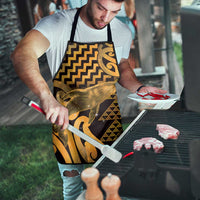 Humpback Whale Matariki New Zealand Apron NZ Maori Paikea Poutama Luxury Gold LT14 - Polynesian Pride