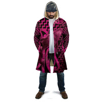 Humpback Whale Matariki New Zealand Cloak NZ Maori Paikea Poutama Luxury Pink LT14 - Polynesian Pride