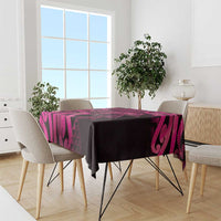 Humpback Whale Matariki New Zealand Tablecloth NZ Maori Paikea Poutama Luxury Pink