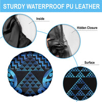 Taniko Motifs Matariki New Zealand Spare Tire Cover NZ Niho Taniwha Poutama LT14 - Polynesian Pride