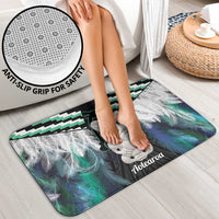 Aotearoa Korowai Motif Bathroom Set Hei Tiki Poutama Maori Pattern - Polynesian Pride