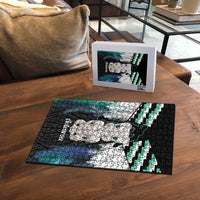 Aotearoa Korowai Motif Puzzle Hei Tiki Poutama Maori Pattern - Polynesian Pride