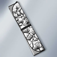 Japan And Hawaii Auto Sun Shade Sakura Koi Fish Hawaiian Lei Kanaka - Polynesian Pride