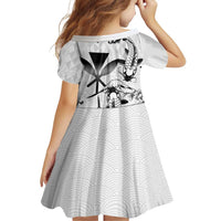 Japan And Hawaii Family Matching Puletasi and Hawaiian Shirt Sakura Koi Fish Hawaiian Lei Kanaka - Polynesian Pride