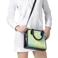 Baby Green Gradient Polynesia Shoulder Handbag Hawaiian Tribal Hammerhead Shark Tattoo LT14 - Polynesian Pride