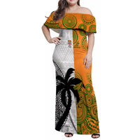 custom-fiji-and-australia-rugby-family-matching-off-shoulder-maxi-dress-and-hawaiian-shirt-2023-world-cup-aboriginal-mix-tapa-pattern