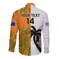 custom-fiji-and-australia-rugby-long-sleeve-button-shirt-2023-world-cup-aboriginal-mix-tapa-pattern