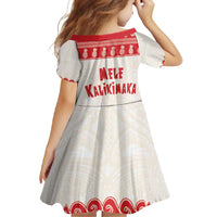 Red Mele Kalikimaka Hawaii Family Matching Tank Maxi Dress and Hawaiian Shirt Funny Ho Ho Ho Santa Shaka LT14 - Polynesian Pride