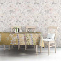 Yellow Palaka Hawaii Leis Tablecloth Hawaiian-plaid Elegant Tropical Vibes - Polynesian Pride