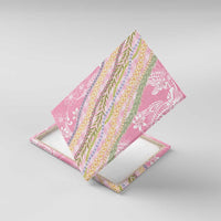 Pink Palaka Hawaii Leis Canvas Wall Art Hawaiian-plaid Elegant Tropical Vibes - Polynesian Pride