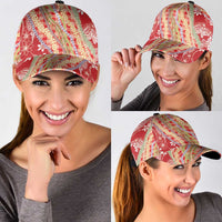 Red Palaka Hawaii Leis Classic Cap Hawaiian-plaid Elegant Tropical Vibes - Polynesian Pride
