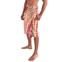 Red Palaka Hawaii Leis Lavalava Hawaiian-plaid Elegant Tropical Vibes LT14 - Polynesian Pride