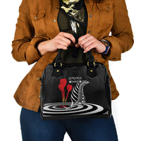 New Zealand Darts Shoulder Handbag Aotearoa Maori Fern Bring It On LT14 - Polynesian Pride