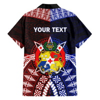 Personalised Tupou College And Kolisi Tonga Atele Family Matching Summer Maxi Dress and Hawaiian Shirt Tongan Ngatu Pattern LT14 - Polynesian Pride