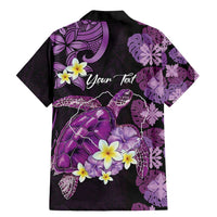 Personalised Aloha Hawaii Kauai Island Family Matching Mermaid Dress and Hawaiian Shirt Garden Isle Map Sea Turtle Plumeria