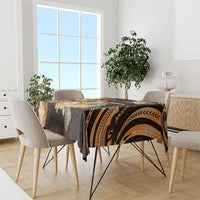 Personalised Aloha Hawaii Lanai Island Tablecloth Pineapple Isle Map Sea Turtle Plumeria