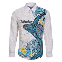 Personalised Aloha Hawaii Kahoolawe Island Family Matching Mermaid Dress and Hawaiian Shirt Target Isle Map With Humpback Whale