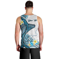 Personalised Aloha Hawaii Kahoolawe Island Men Tank Top Target Isle Map With Humpback Whale
