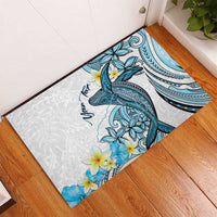 Personalised Aloha Hawaii Kahoolawe Island Rubber Doormat Target Isle Map With Humpback Whale