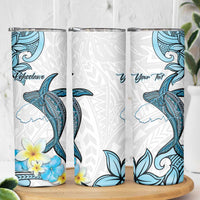 Personalised Aloha Hawaii Kahoolawe Island Skinny Tumbler Target Isle Map With Humpback Whale