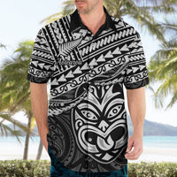 Matariki New Zealand Hawaiian Shirt Maori New Year Tiki Black Version LT14 - Polynesian Pride