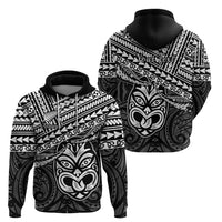 Custom Matariki New Zealand Hoodie Maori New Year Tiki Black Version LT14