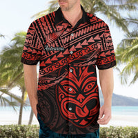 Personalised Matariki New Zealand Hawaiian Shirt Maori New Year Tiki Red Version LT14 - Polynesian Pride