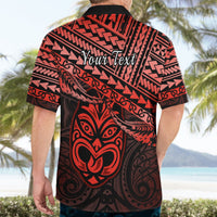 Personalised Matariki New Zealand Hawaiian Shirt Maori New Year Tiki Red Version LT14 - Polynesian Pride