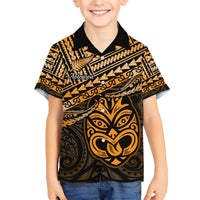 Matariki New Zealand Hawaiian Shirt Maori New Year Tiki Gold Version LT14 - Polynesian Pride