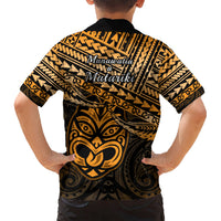 Matariki New Zealand Hawaiian Shirt Maori New Year Tiki Gold Version LT14 - Polynesian Pride