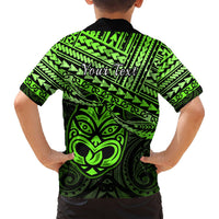 Personalised Matariki New Zealand Hawaiian Shirt Maori New Year Tiki Green Version LT14 - Polynesian Pride