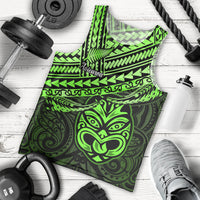 Personalised Matariki New Zealand Men Tank Top Maori New Year Tiki Green Version LT14 - Polynesian Pride