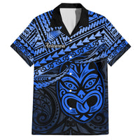 Matariki New Zealand Hawaiian Shirt Maori New Year Tiki Blue Version LT14 Blue - Polynesian Pride