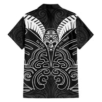 Kia Kaha Te Reo Maori Hawaiian Shirt Aotearoa Hei Tiki With Hongi