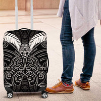 Kia Kaha Te Reo Maori Luggage Cover Aotearoa Hei Tiki With Hongi